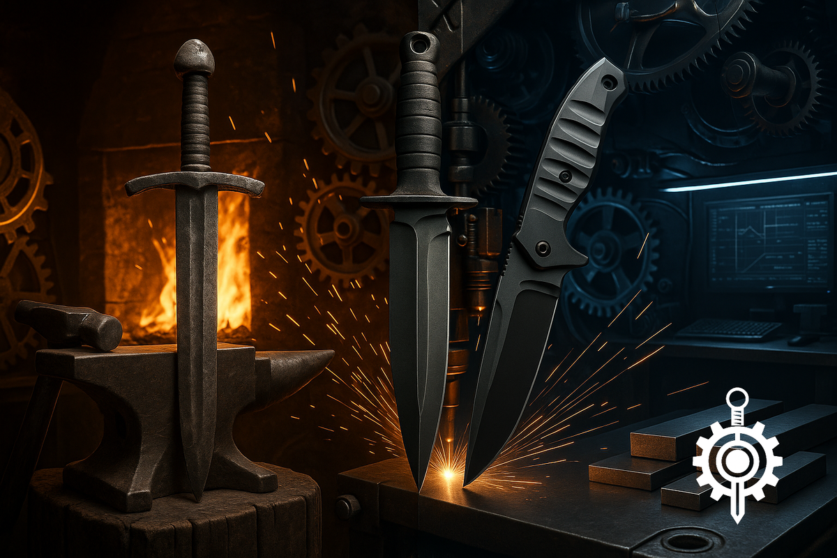 Эволюция клинкового мастерства: от древней кузницы к высокотехнологичной лаборатории