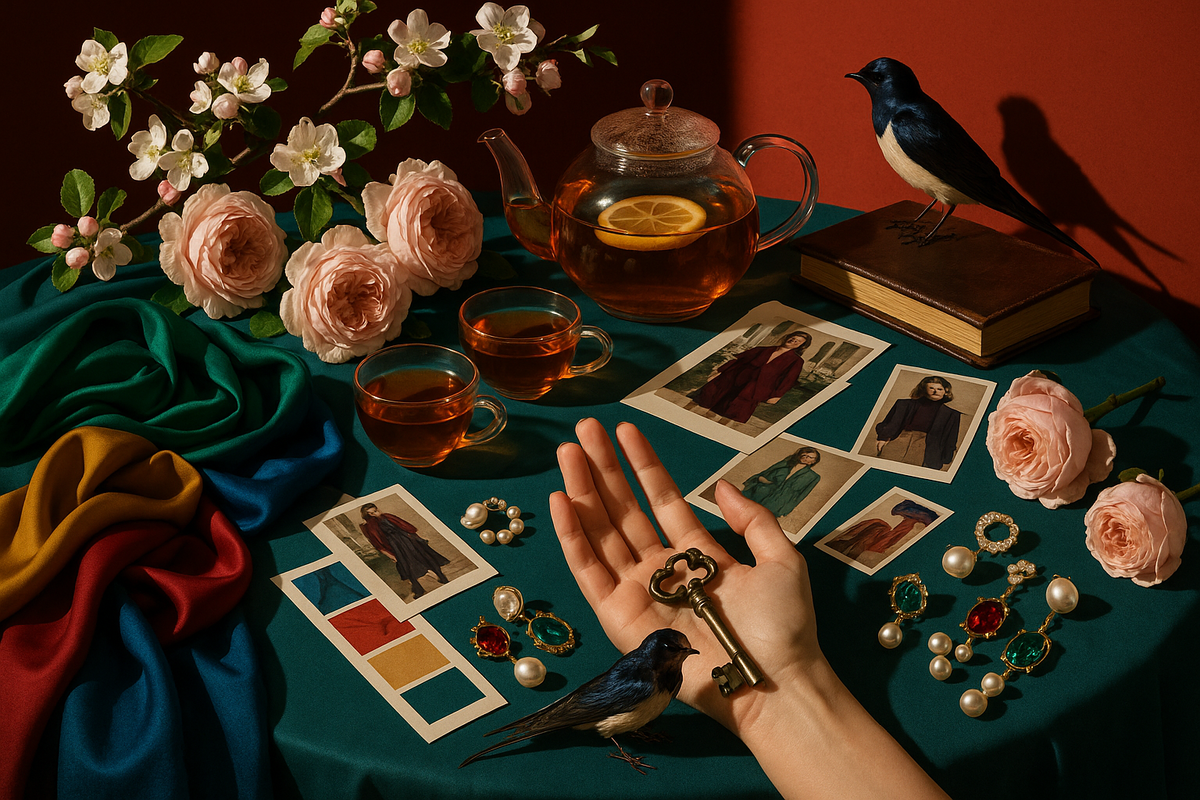 Оформляла сайт на днях. Получилось что-то сказочно прекрасное, но не с первого раза: первые иллюстрации были пустоваты на мой вкус - я люблю, когда в кадре всего навалено, как на старом натюрморте. 