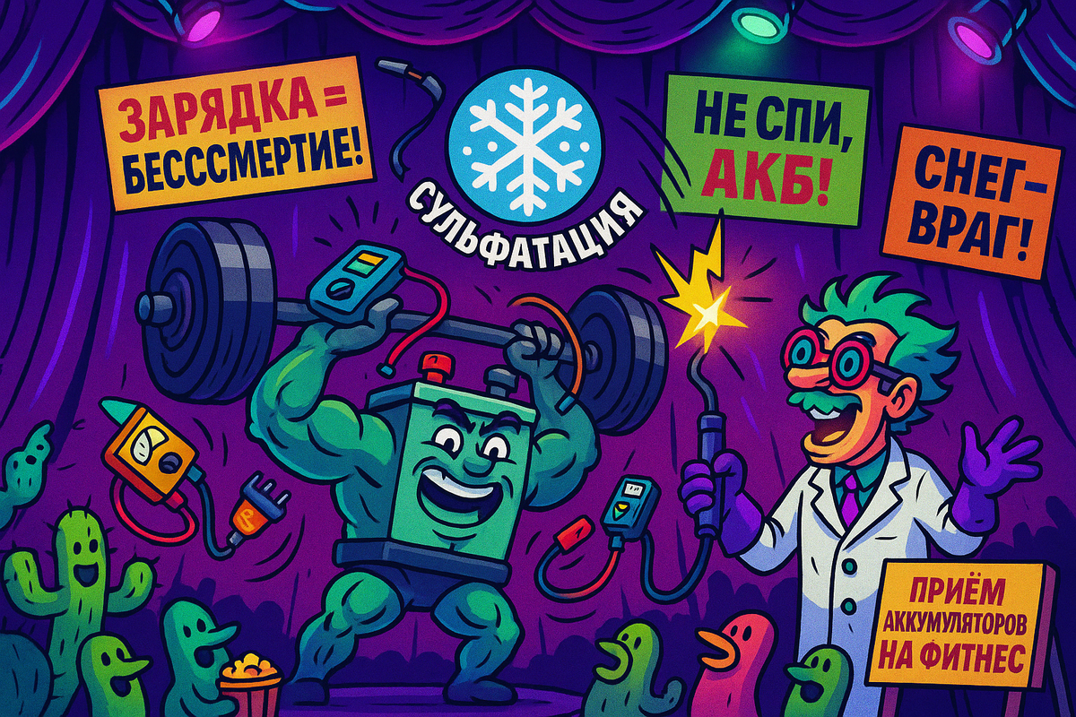 Обслуживание АКБ 