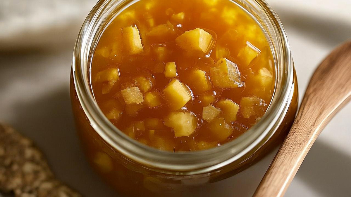 Грушевое варенье с имбирём