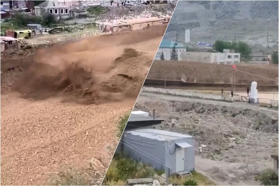    Спасатели предупреждают о вероятности очередного селя. Фото: соцсети очевидцев