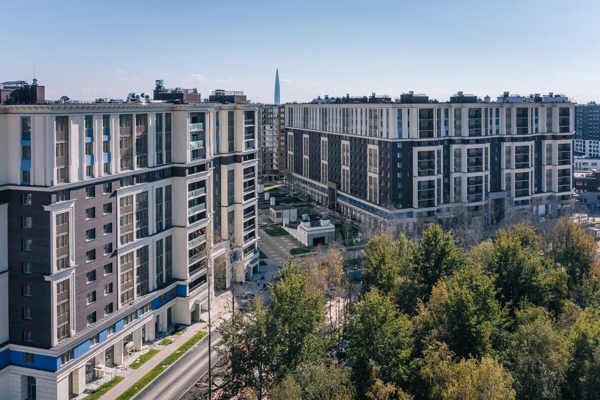 Так выглядит квартала Modum в Приморском районе. 