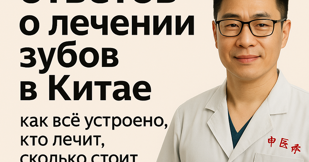 7 честных ответов о лечении зубов в Китае: как всё устроено, кто лечит, сколько стоит, как попасть
