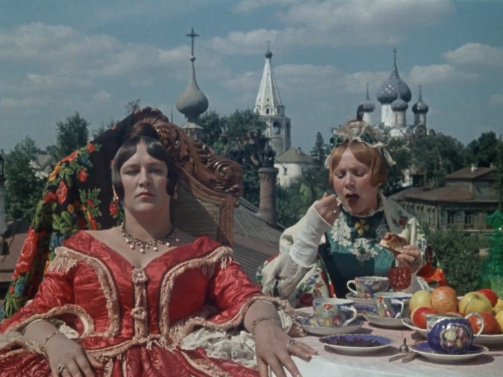 Кадр из фильма «Женитьба Бальзаминова», 1964 год

