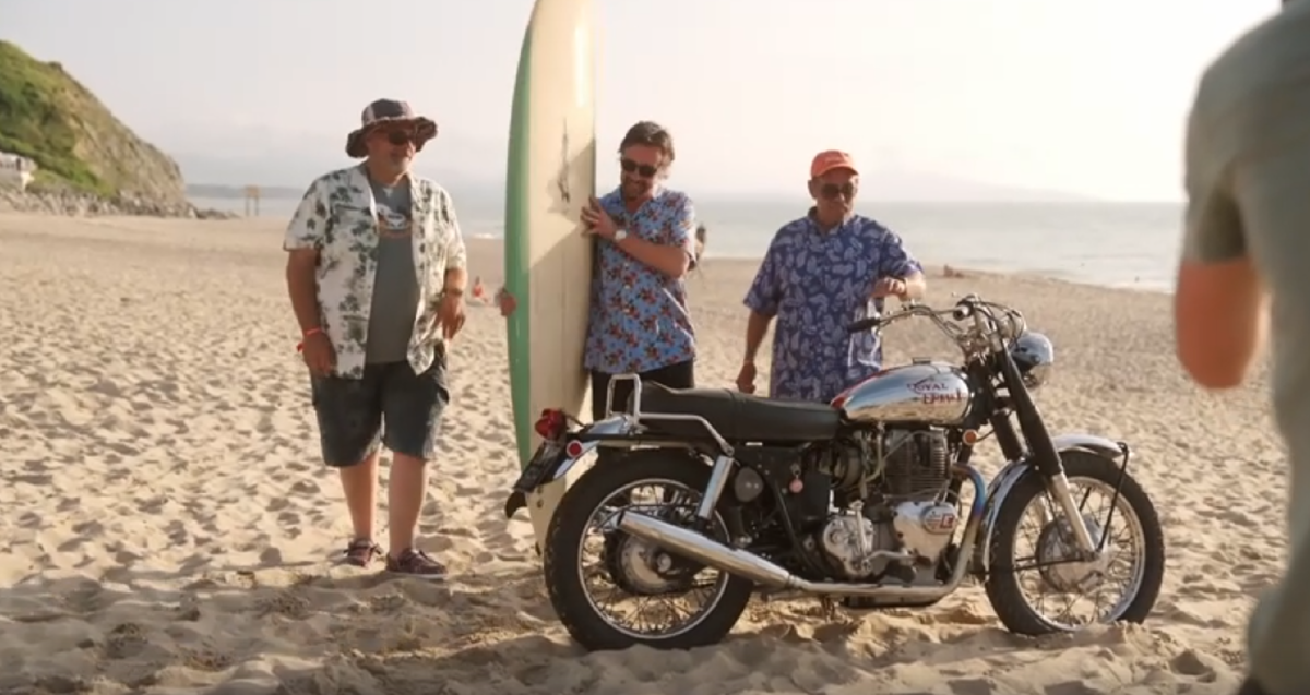 Кадры из шоу «Richard Hammond’s Workshop» 3-й сезон, 6-я серия – Wheels and Waves