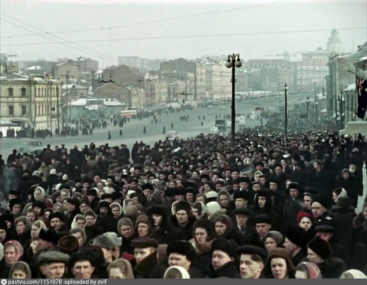 Похороны Сталина в Москве