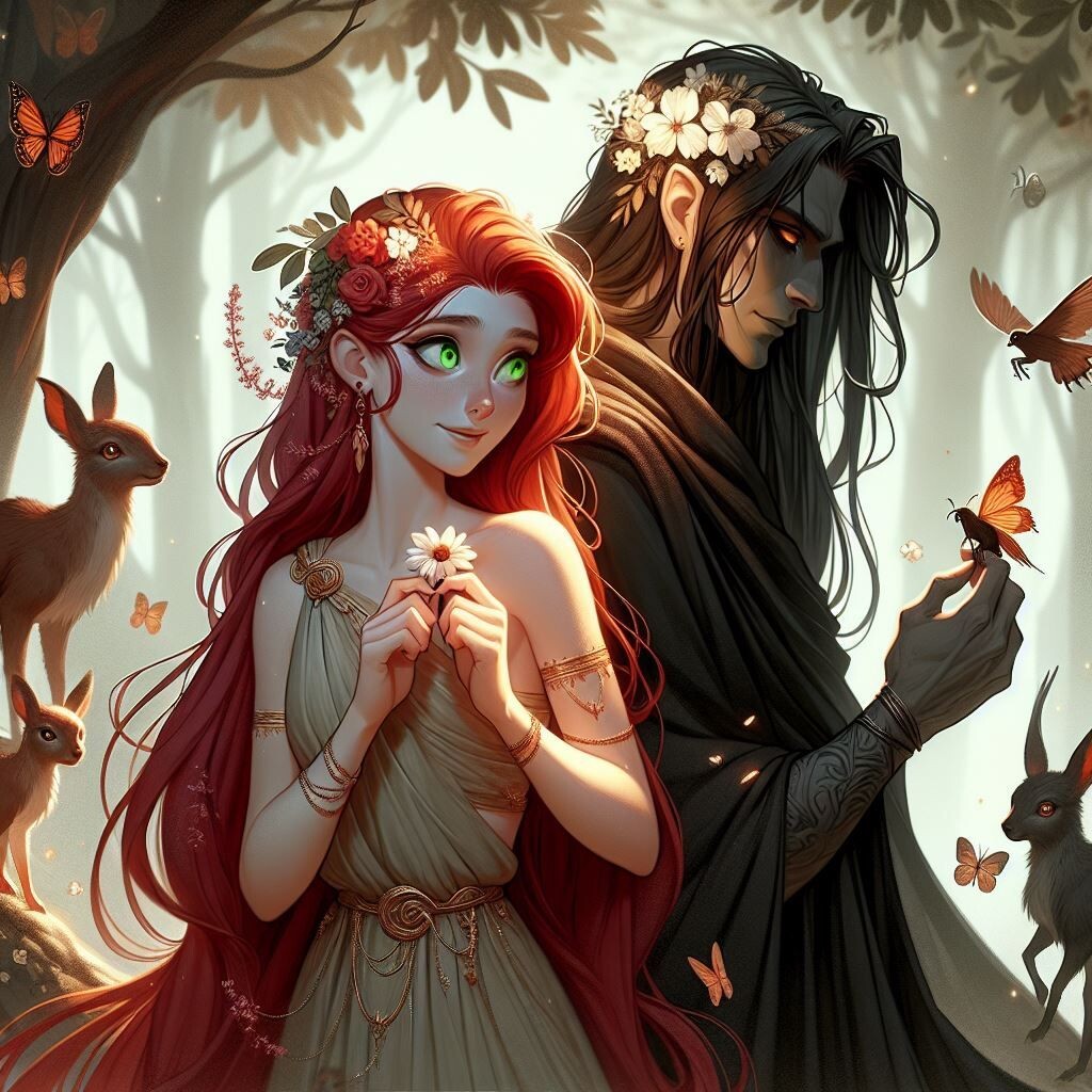 https://ru.pinterest.com/pin/281543725398157/ (это Персефона и Аид, кто не узнал)