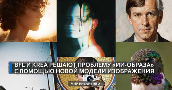 BFL и Krea решают проблему «ИИ-образа» с помощью новой модели изображения