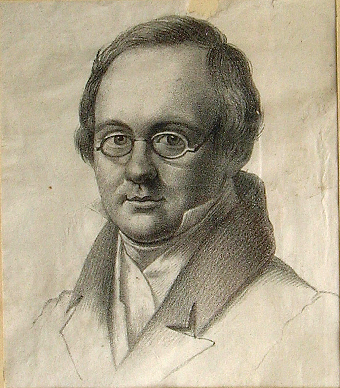 Неизвестный литограф с рисунка: Лангера В.П. Портрет Антона Антоновича Дельвига. 1830 г. Санкт-Петербург. Бумага, литография.