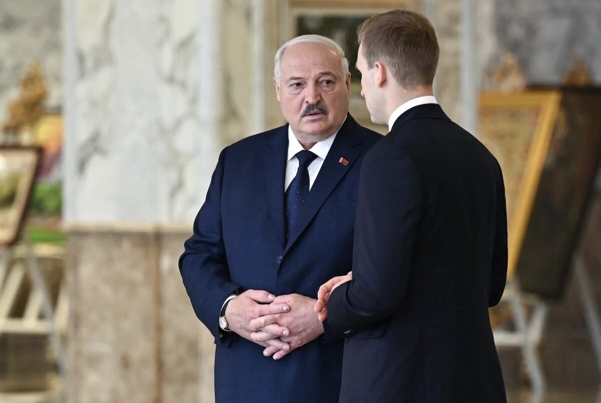    Сын Лукашенко Николай приехал с президентом Белоруссии на Валаам