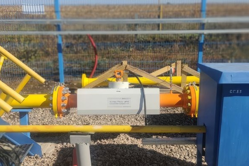 Место установки измерительного комплекса UFG-F-S Ду-150