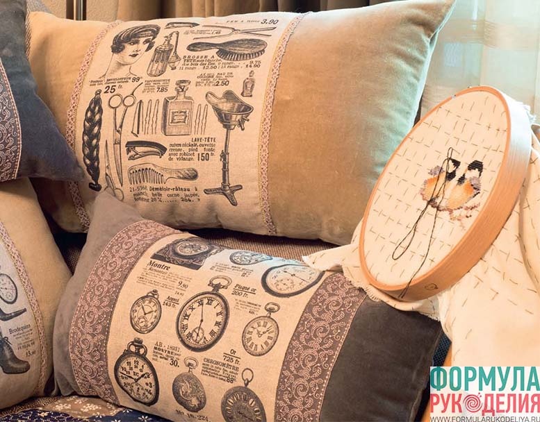 Мастер-класс "Подушка-душка"