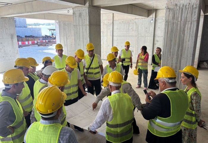 Заключительное заседание проектного совета проекта, направленного на снижение сейсмических рисков и укрепление готовности к землетрясениям, 28 июля, 2025 г., Ашхабад, Туркменистан (Фото: ПРООН)