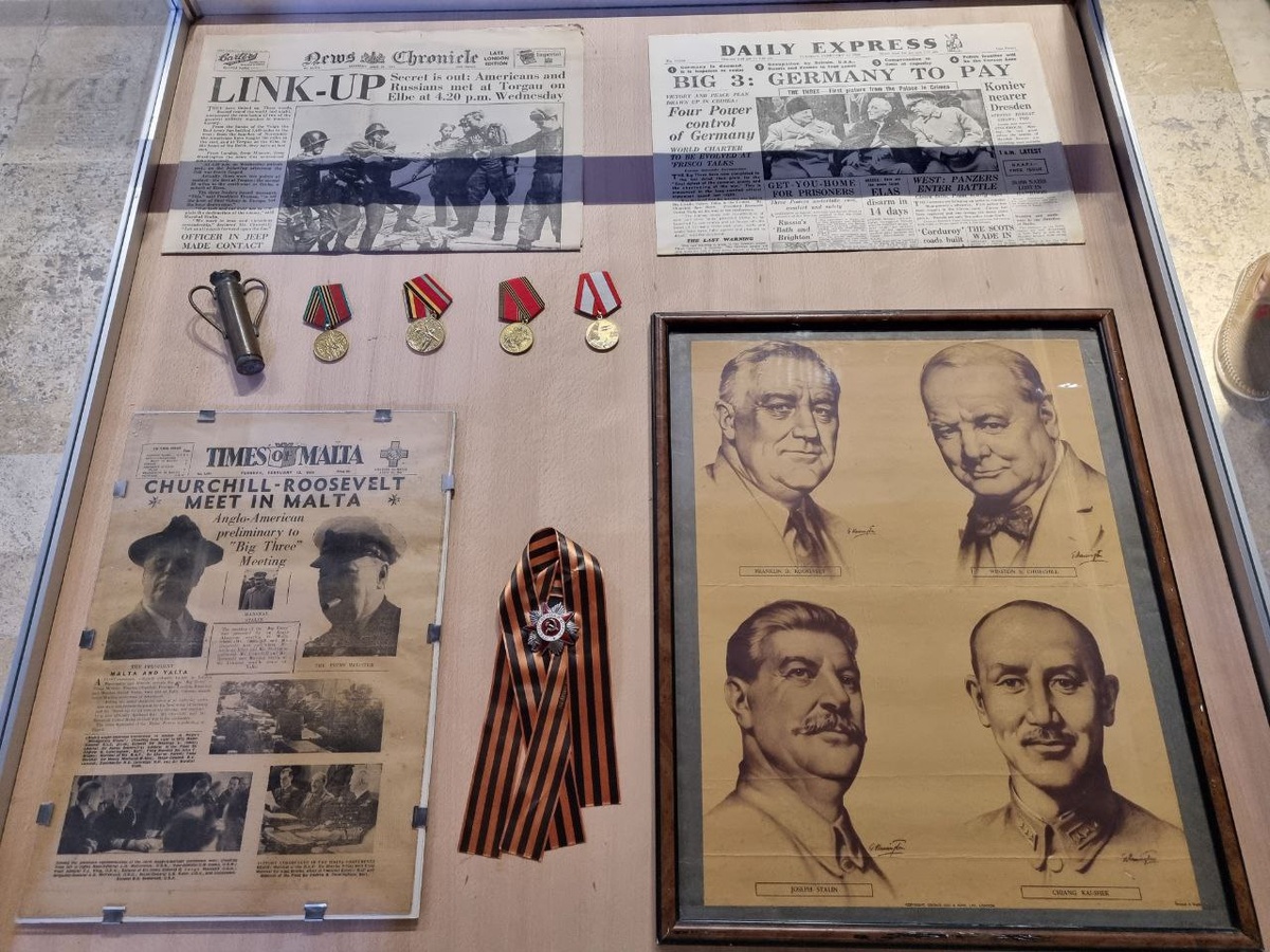 Экспонаты Русского Дома в Валлетте 