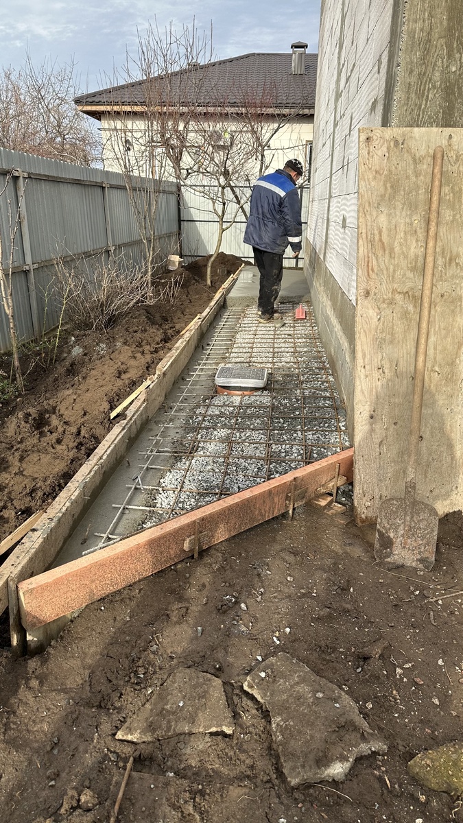 Начало армирования