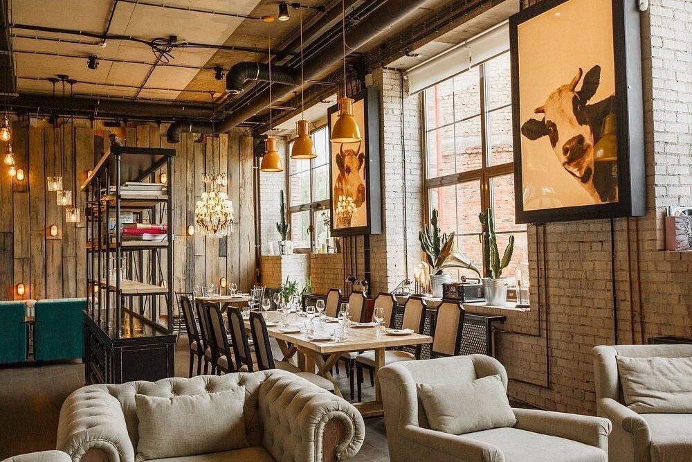 Пример нашей работы:Ресторан «Ферма Бенуа»