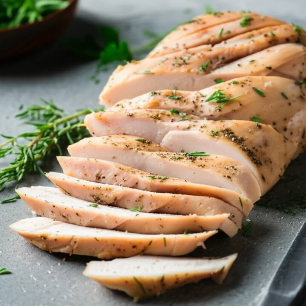    Сколько времени варить куриную грудку для салата, чтобы она была сочной? Евгения Супова