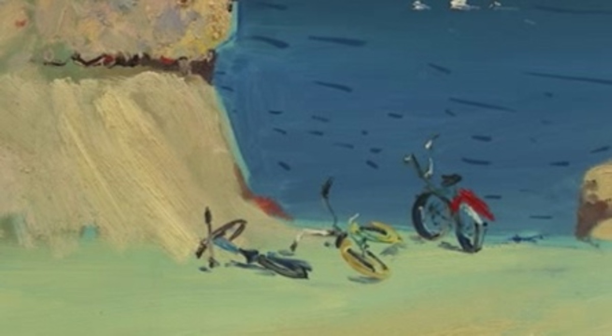    Частицу Крыма курянам привезла художница Юлия Латышева