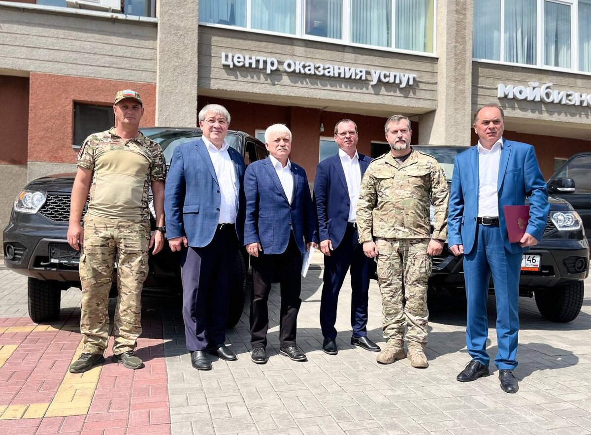    Фото: пресс-служба добровольческой бригады «БАРС-Курск». Иван Петров