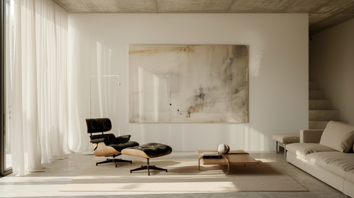 На изображении — легендарное кресло Eames Lounge Chair и Ottoman, созданное Чарльзом и Рэй Имз (Charles and Ray Eames) в 1956 году. Источник - архив компании