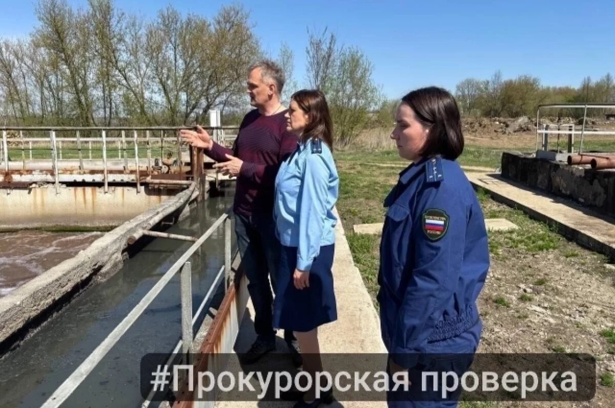   В Тульской области сточные воды с очистных попадали в реку Красивая Меча