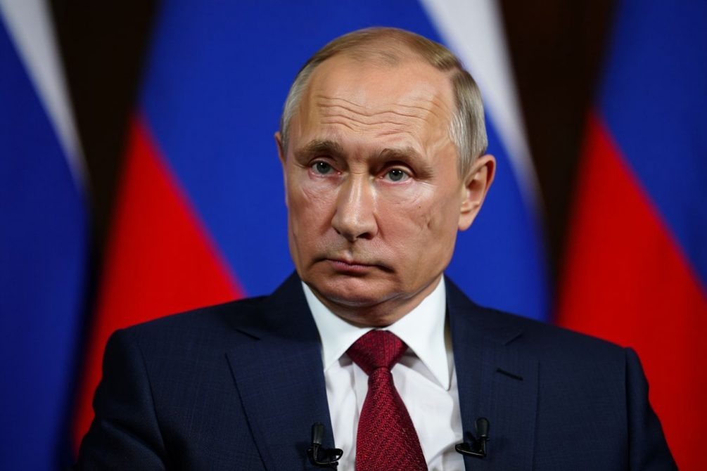   Владимир Путин. Иллюстрация: "Блокнот"