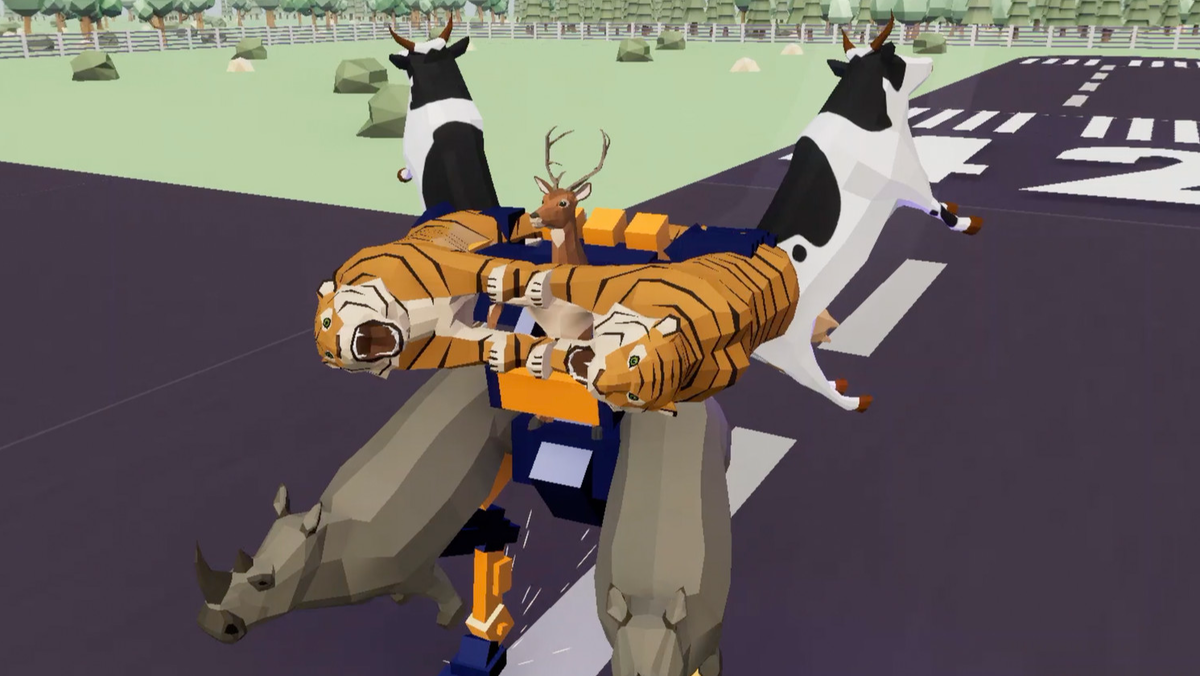 Звери-трансформеры и война с нудистами: самые сумасшедшие симуляторы