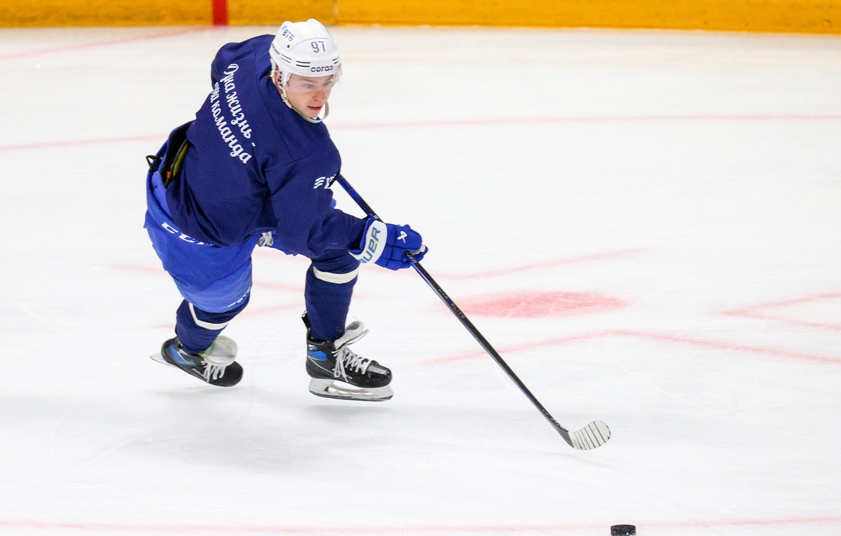    Нападающий "Динамо" Никита Гусев   Валерия Калугина/ТАСС