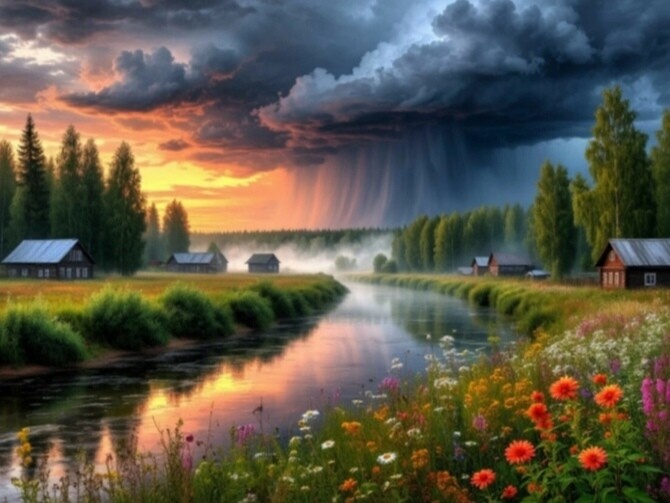 До Ильи мужик купается, а после Ильи с рекой прощается.