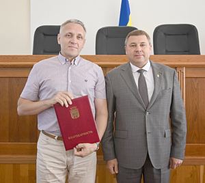 А.Н. Солошак и К.С. Доморовский.   
/ ФОТО Юлии Фроловой Администратор  📷
