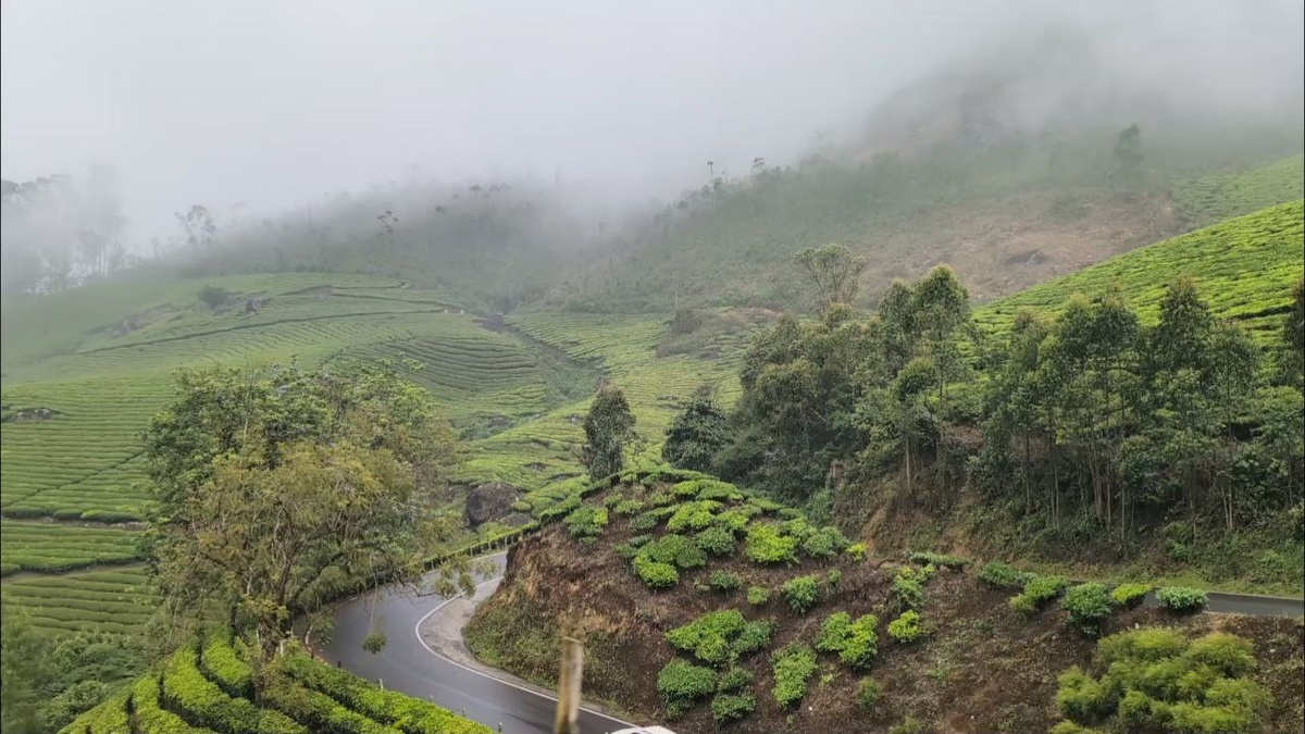 шоссе. Муннар