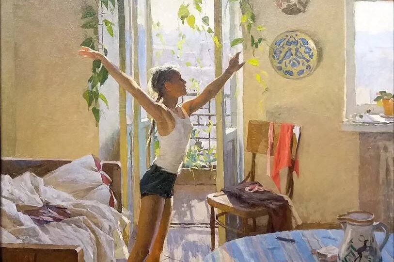 Картина Татьяны Яблонской «Утро» — один из самых узнаваемых образов советского искусства