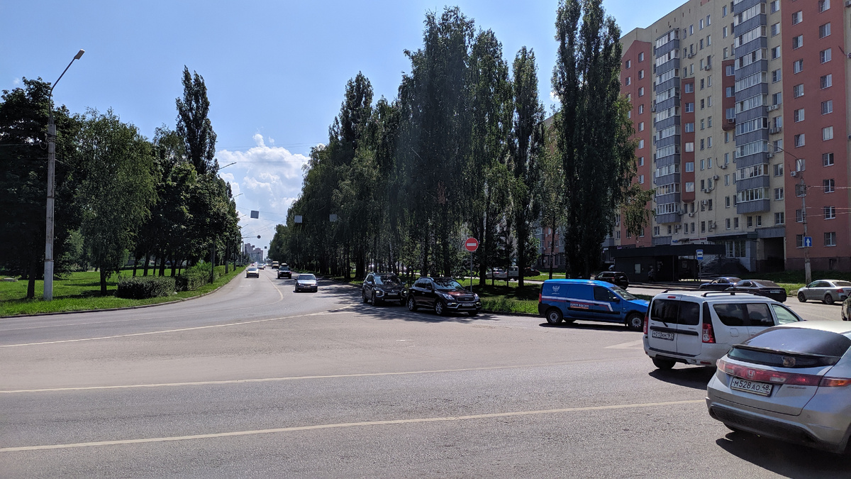 Вид на улицу Водопьянова