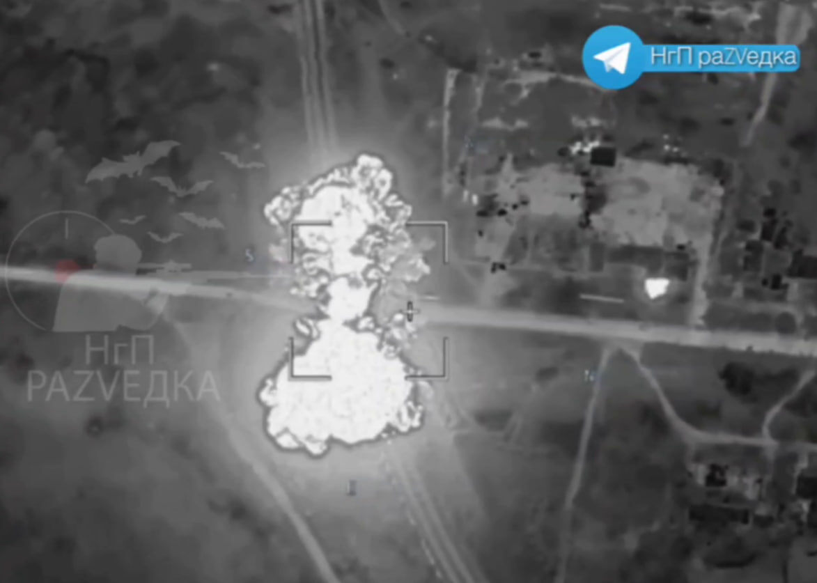    скриншот видео с телеграм-канала "НгП раZVедка"