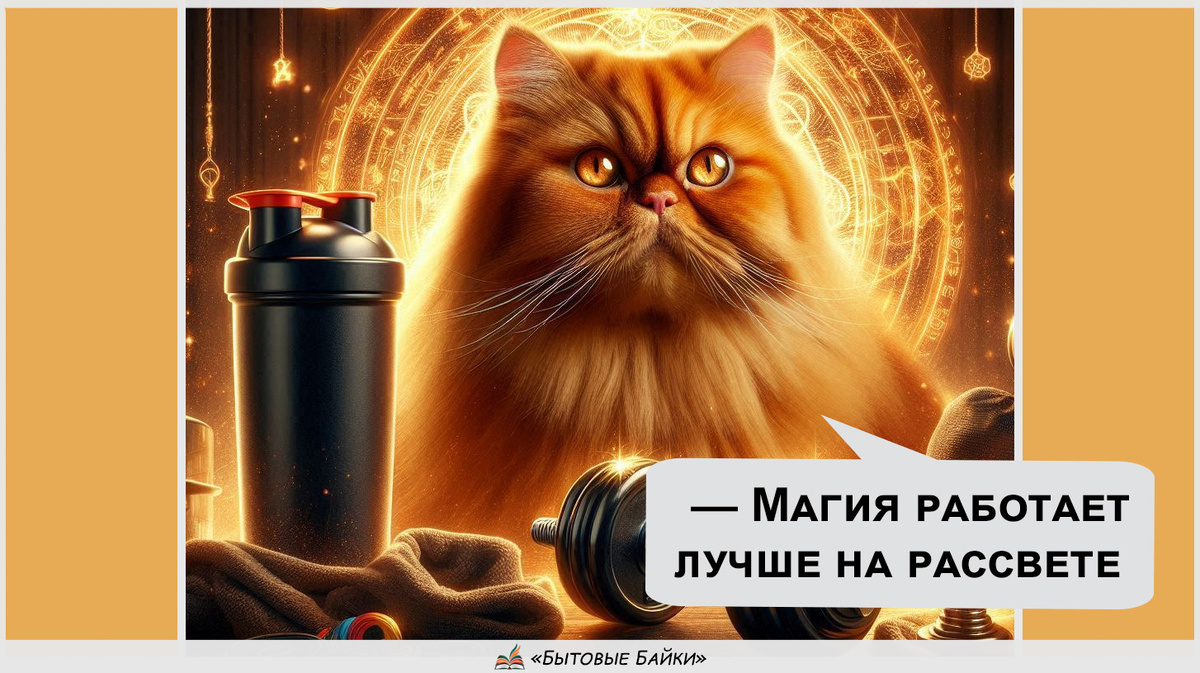 Мой кот заставляет меня делать планку в три утра - Рассказ