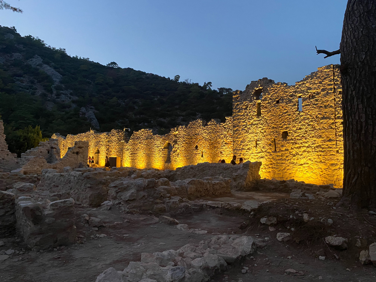 Вечерний Олимпос. Фото автора