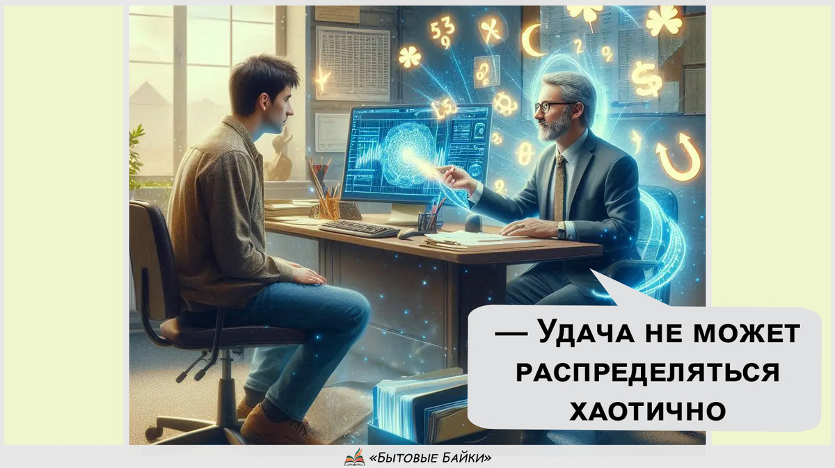 Отдел перераспределения удачи - Рассказ