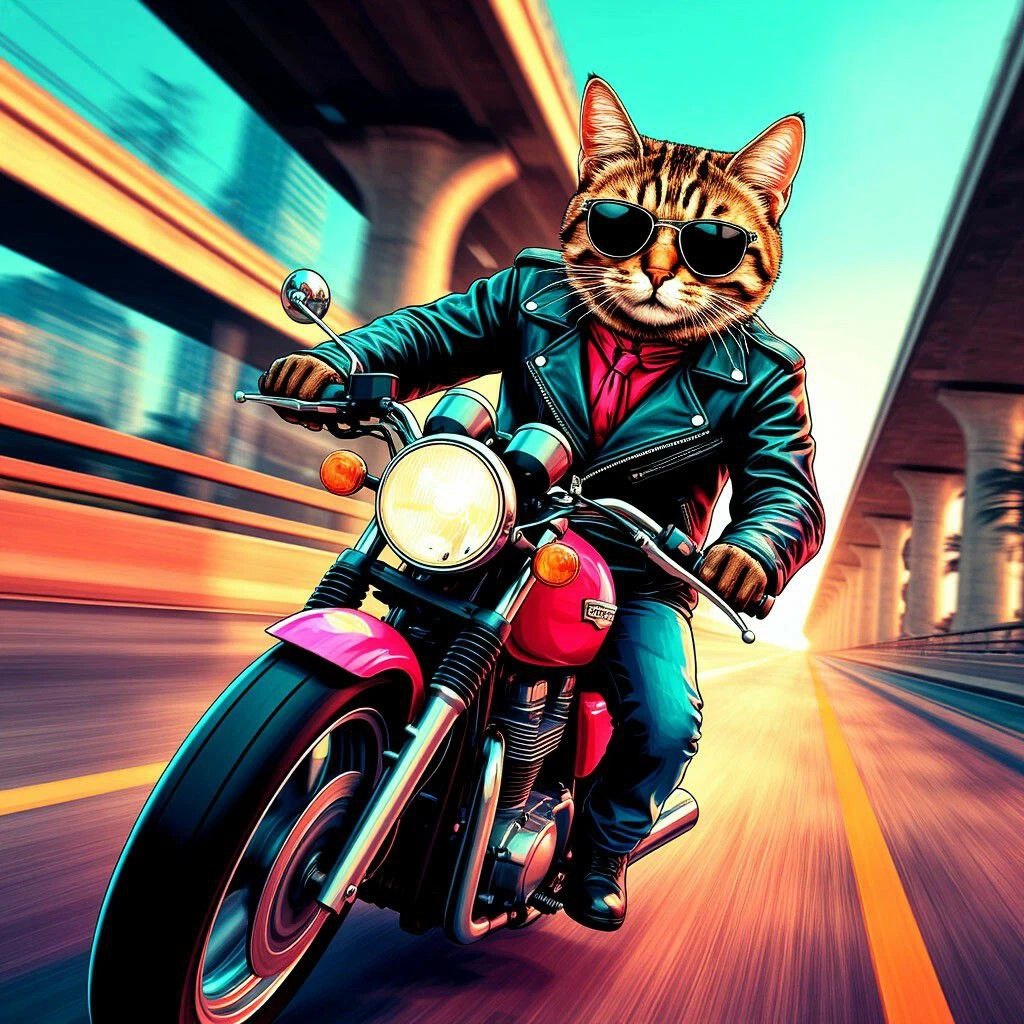 Крутой кот из Шедеврума (2.5 Pro, не ультра)