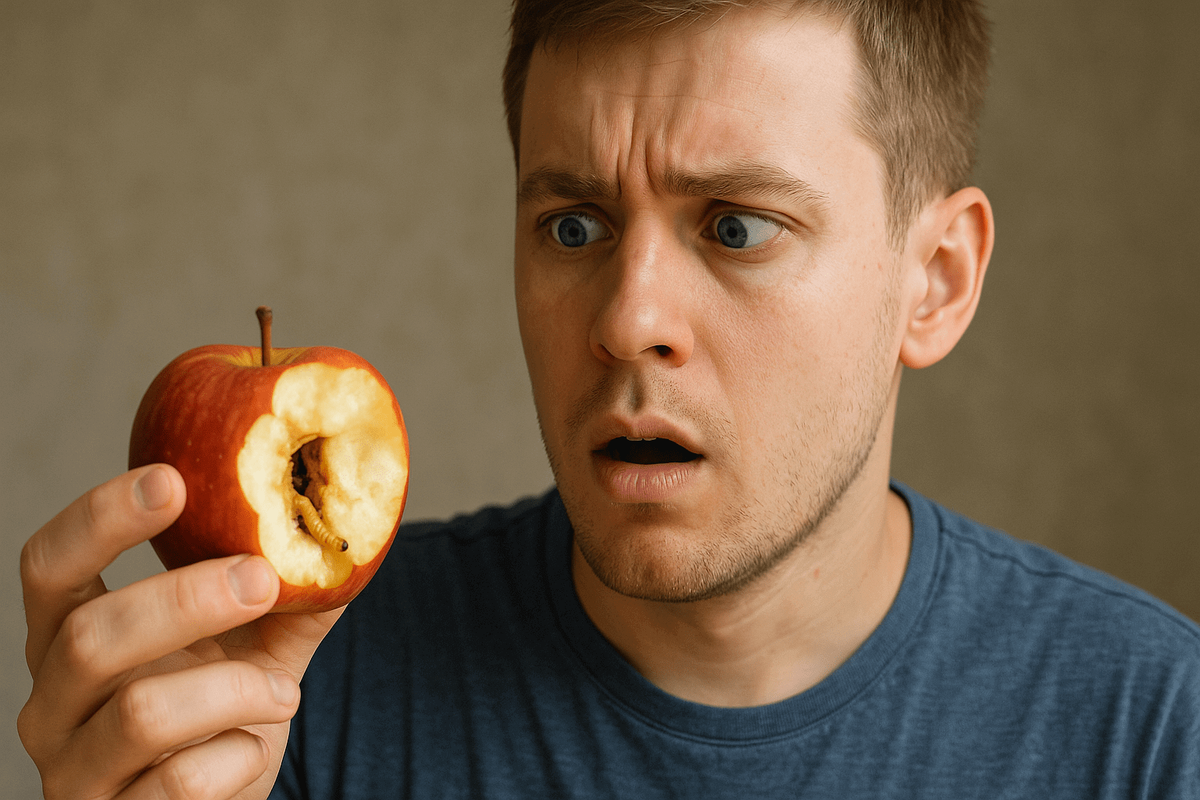    Кто-то смело ест червивые фрукты, кто-то сразу же выбрасывает их при малейшем признаке жителя внутри. Но обе эти стратегии не верны.