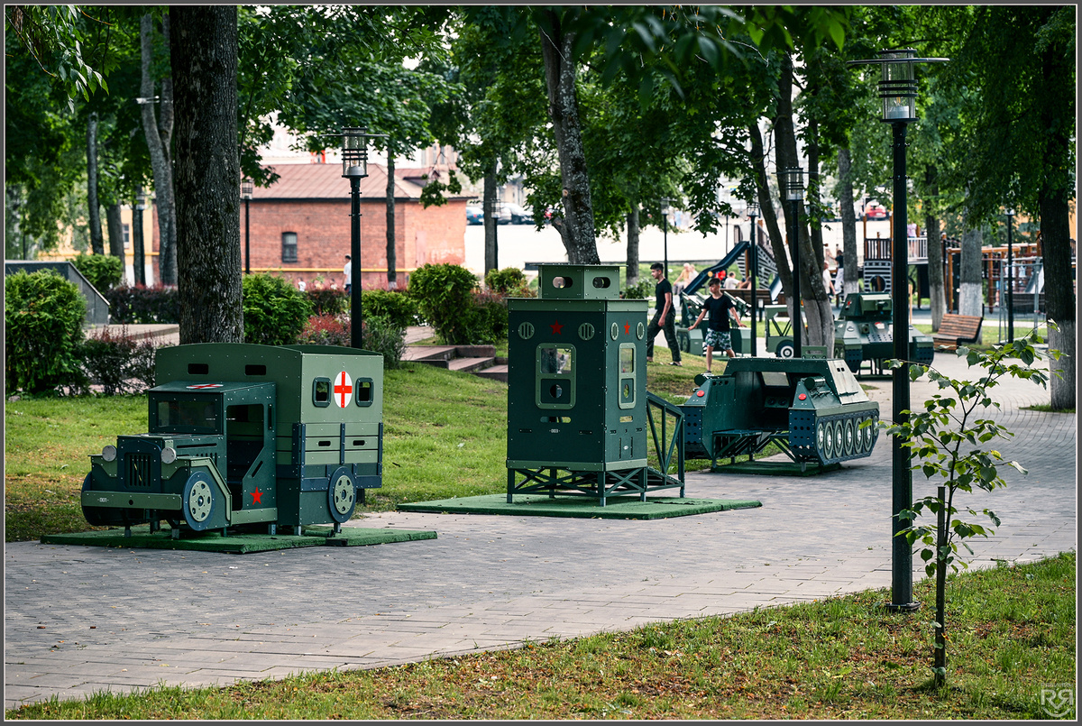 Городской парк. Углич. Фото: Михаил Рябинин