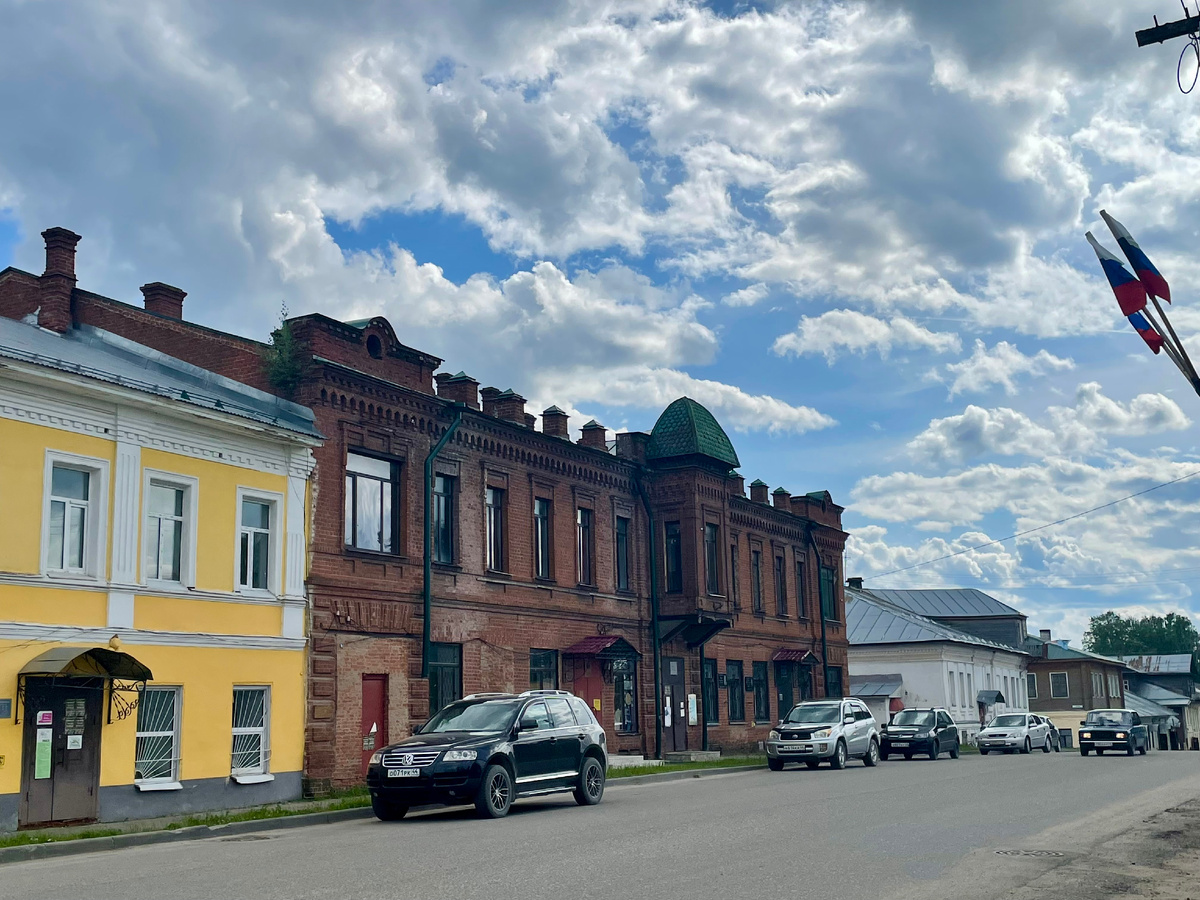 Здание краеведческого музея в Чухломе