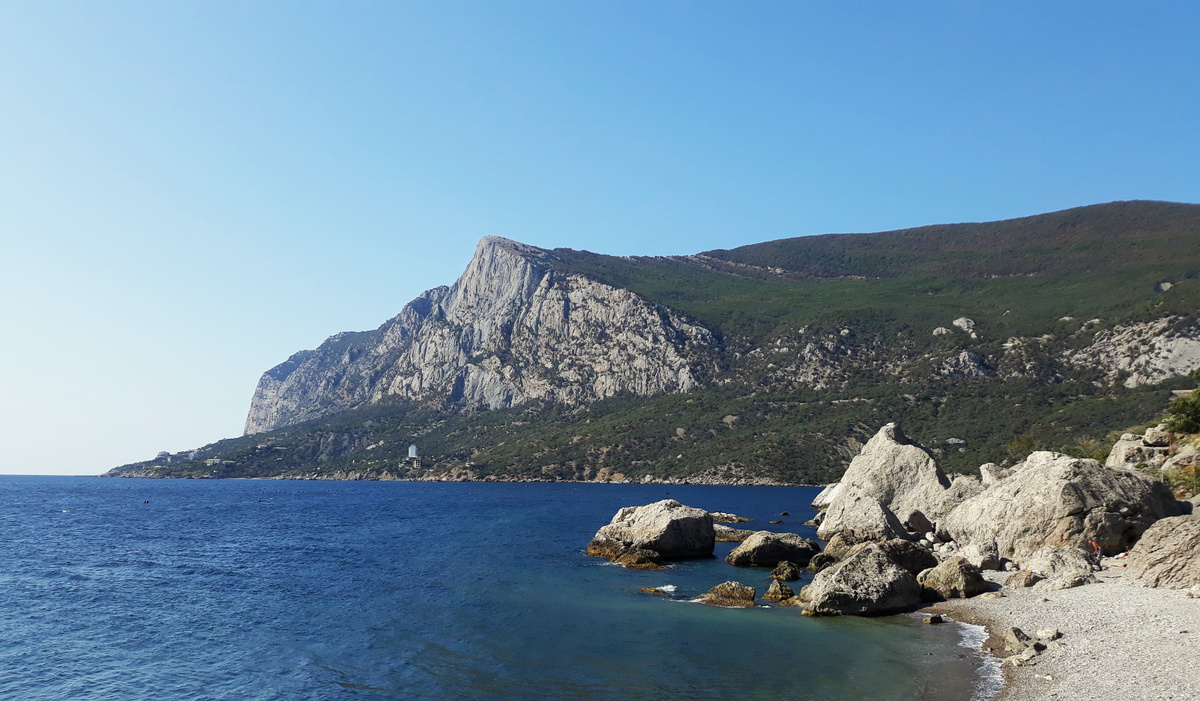 Куш-Кая. Вид из Ласпинской бухты