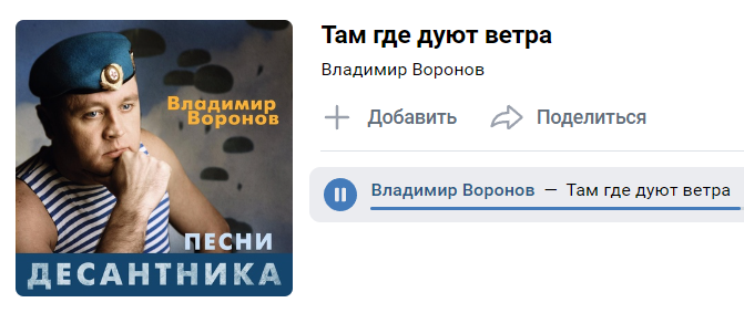 Владимир ВОРОНОВ - "Там где дуют ветра"