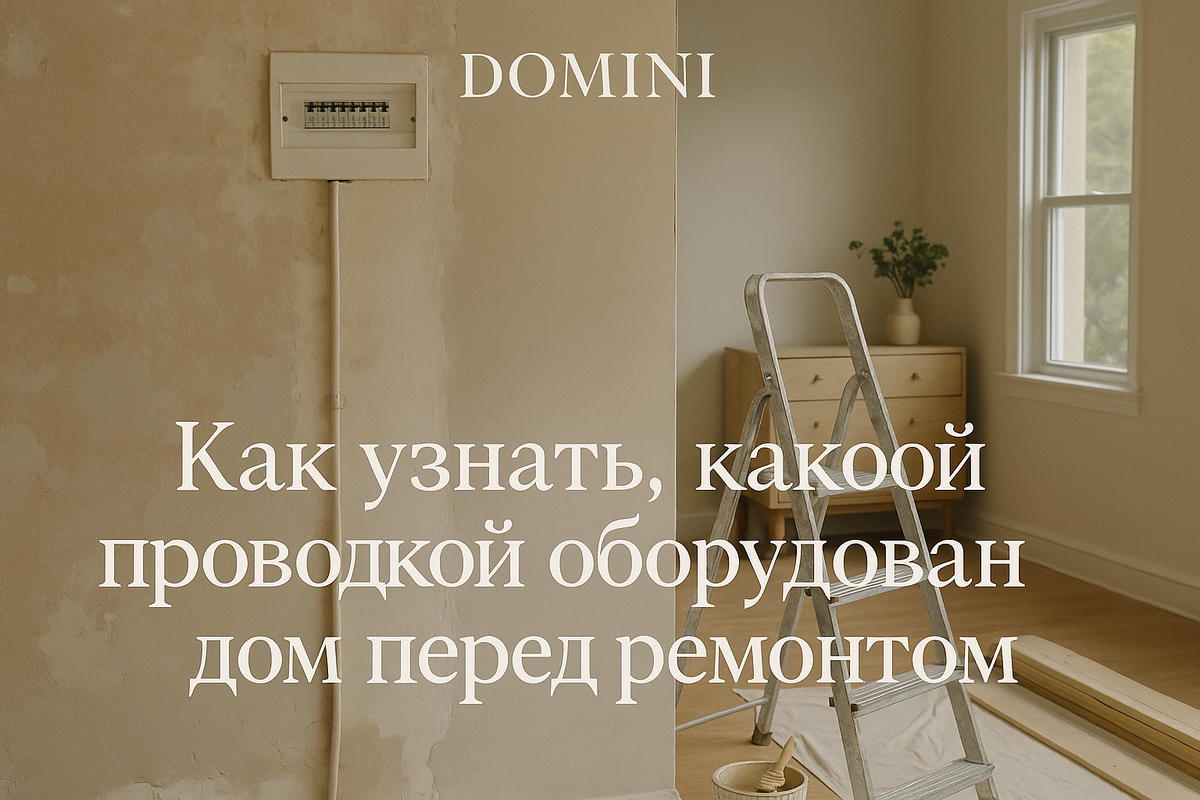    Как определить тип проводки перед ремонтом в Москве