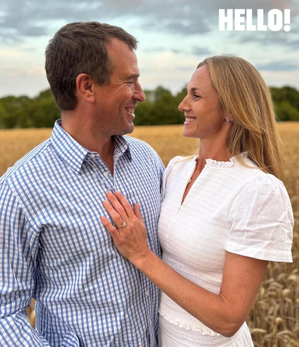    Питер Филлипс и Гарриет Сперлинг. Фото: Hello!