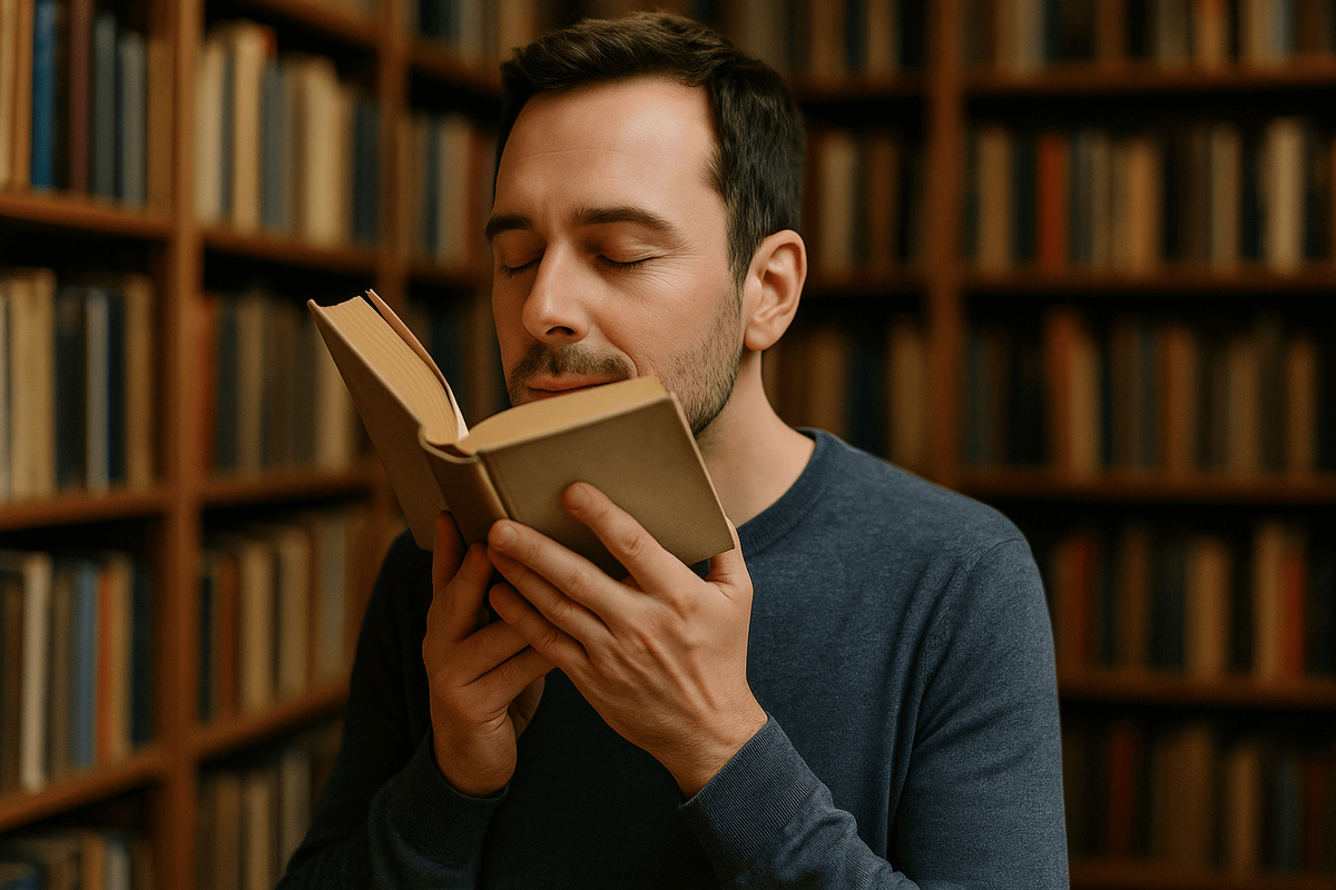    Старые книги пахнут по-разному в зависимости от бумаги, клея, чернил и условий хранения.