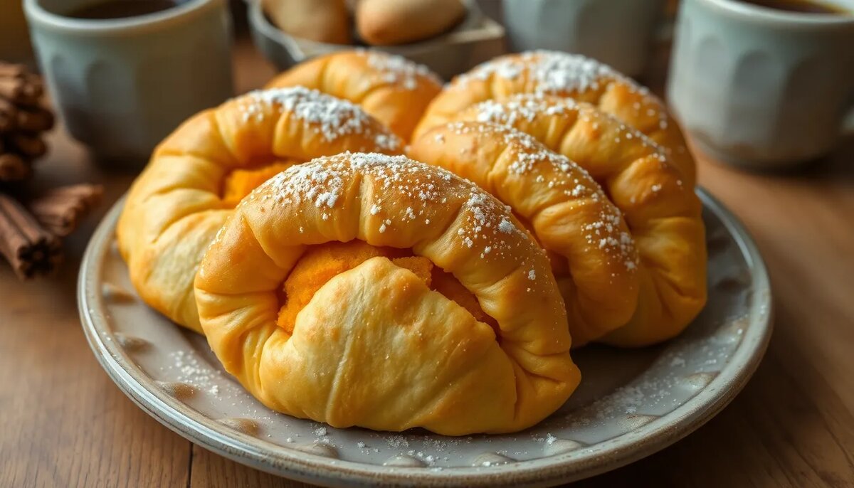 Pastissets de Boniato (Пирожки с бататом и корицей) 
