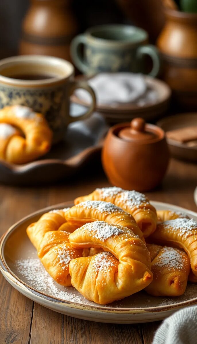 Pastissets de Boniato (Пирожки с бататом и корицей) 
