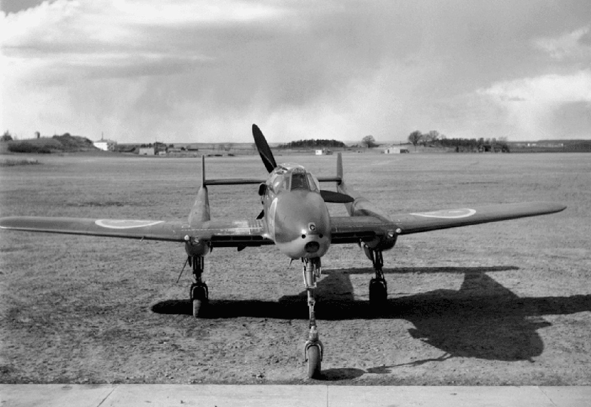 Истребитель SAAB 21A. Фото: Saab