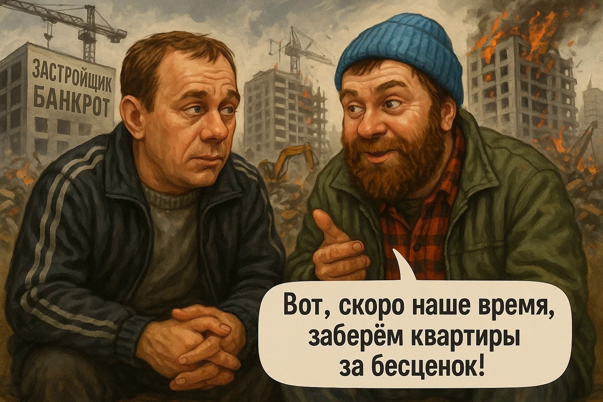 Как-то так выглядит "идеальный мир" глазами определённой части. Называется: "хоть трава не расти".
